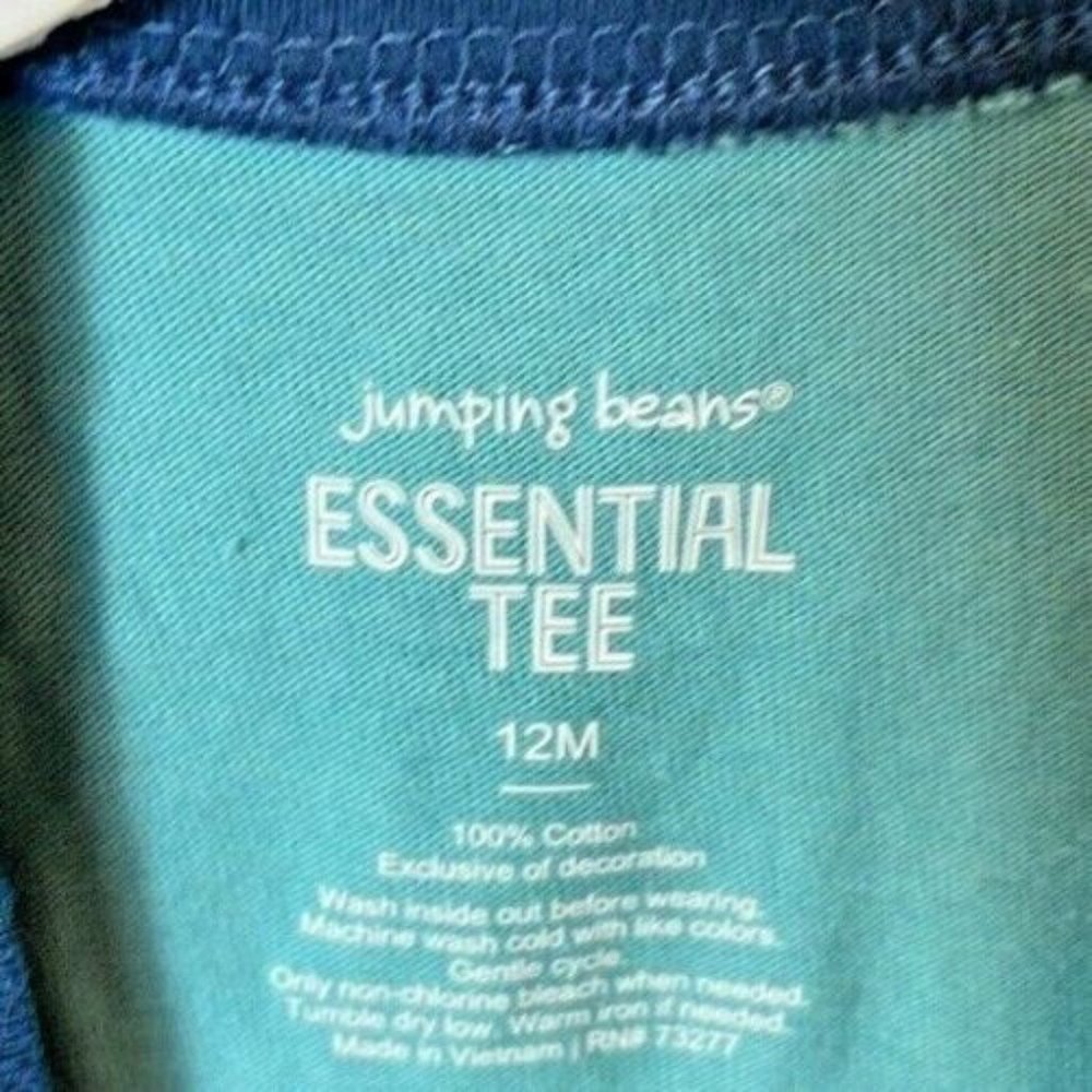 Jumping Beans Boys FALL Henley Long Sleeve Shirts Bundle Size 12 Months NWT - Picture 7 of 11